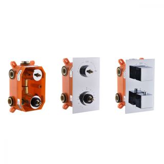 Душевой комплект Vincea VSFW-102TCH термостатическая хром